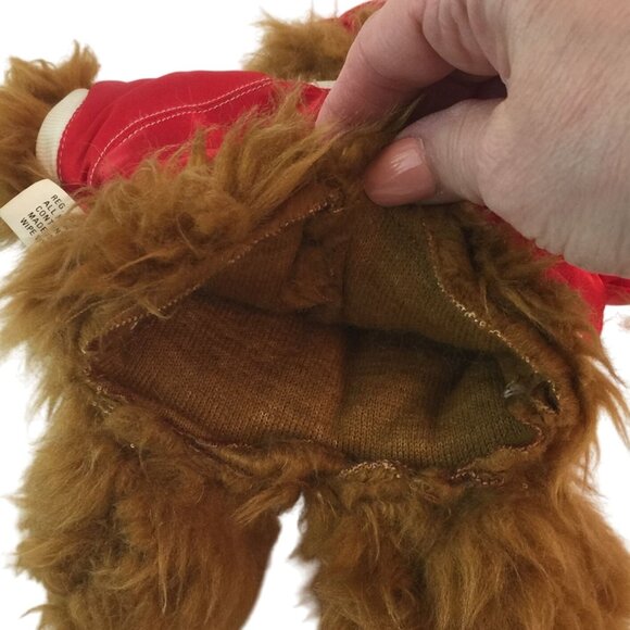 Vintage Alf Hand Puppet 11" Orbiters Red Satin Jacket Hat 1988 Burger King - Picture 6 of 8